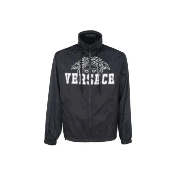 VERSACE Medusa Logo Hooded Jacket