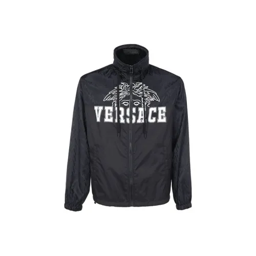VERSACE Medusa Logo Hooded Jacket