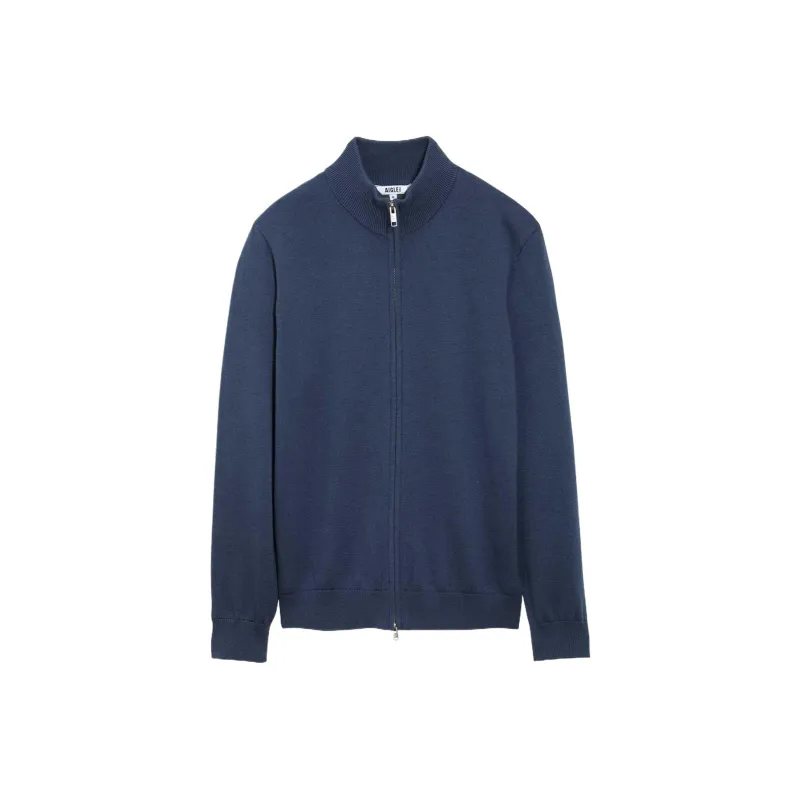AIGLE Zip up Jumper Sweater Men's-0