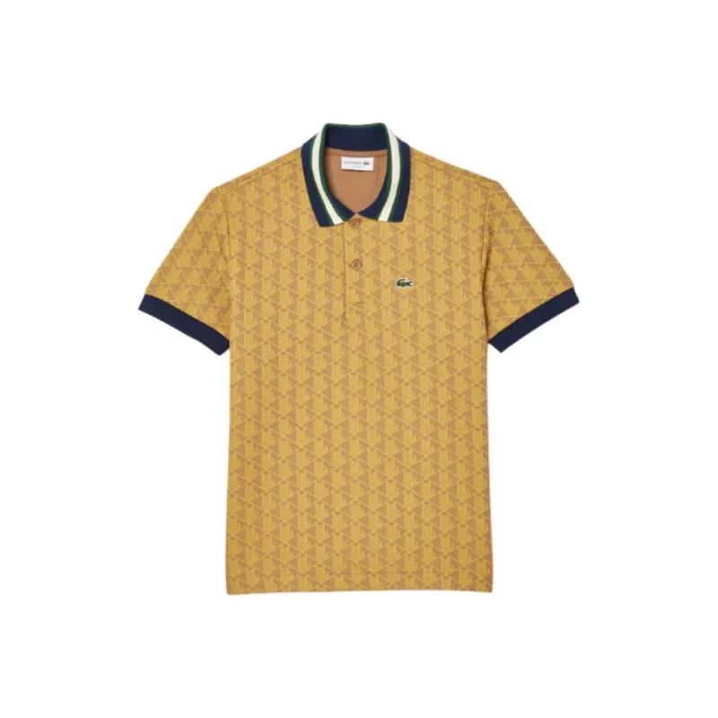 LACOSTE Polo Shirts Men Brown-0