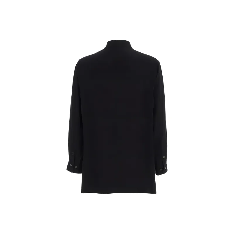 Yohji Yamamoto Y's For Men FW24 Shirt Men's Black-1