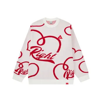 PEAK RIGHT Series Sweater Unisex Raw White