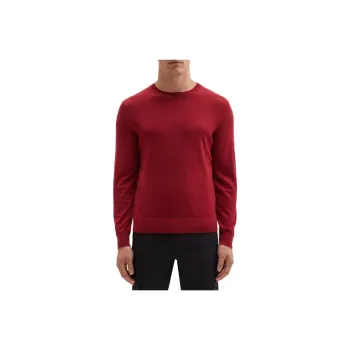 THEORY SS24 Sweater Men's Red Peony