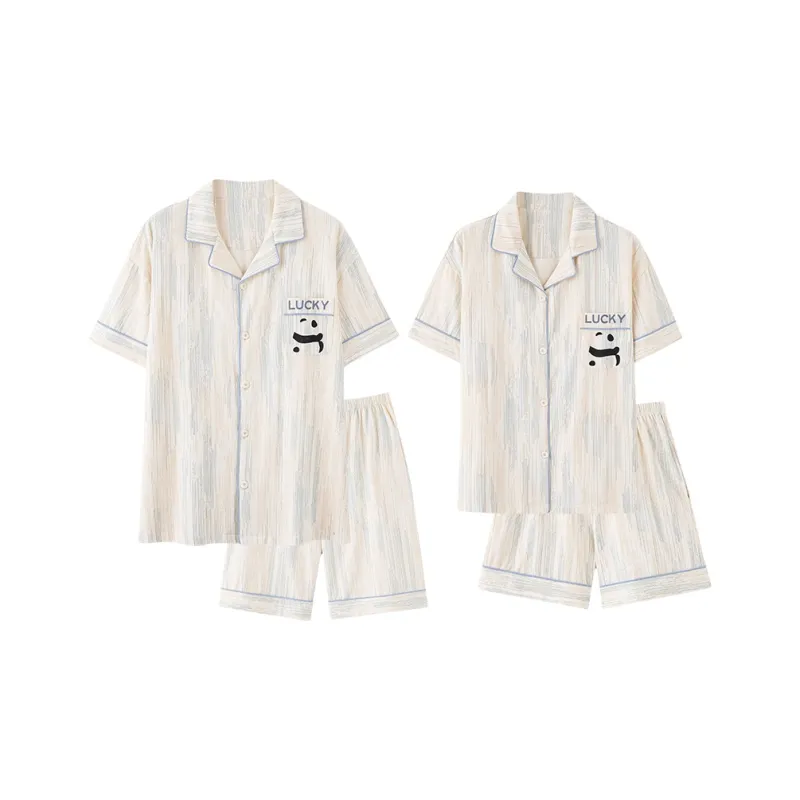 Qiao Ni Tong Unisex Pajama Sets-1