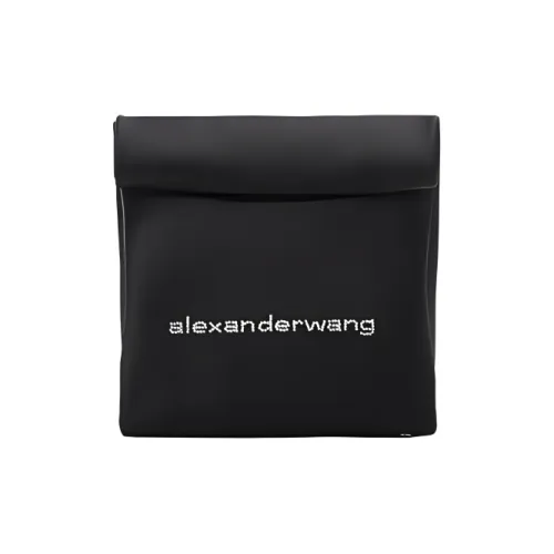 Alexander Wang Polyester Lunch Box Bag Clutch Women's Black