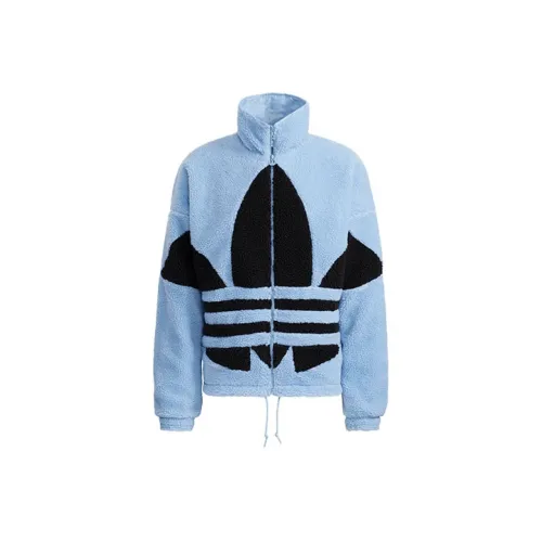 Adidas Originals Sherpa Jackets Unisex Sky Blue