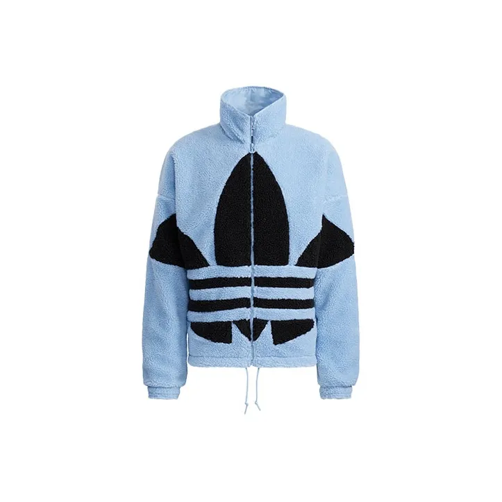 Adidas Originals Sherpa Jackets Unisex Sky Blue-0