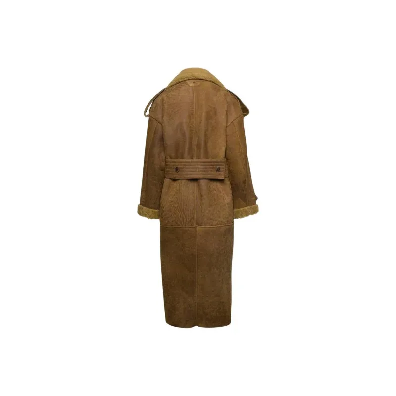 SALVATORE SANTORO Coat Women's Brown-1