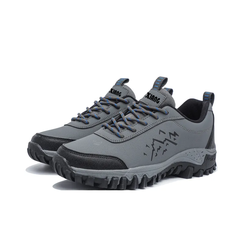 Singing Slip Resistant, Abrasion Resistant, Lightweight Low Top Casual Shoes Unisex Dark Gray-1