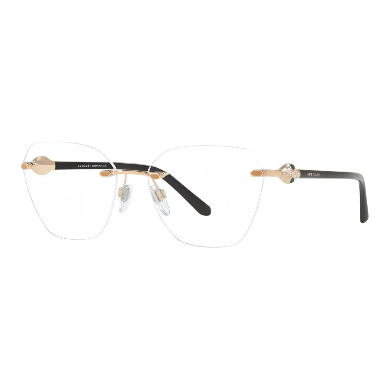 BVLGARI Eyeglass Frames Unisex Black-0