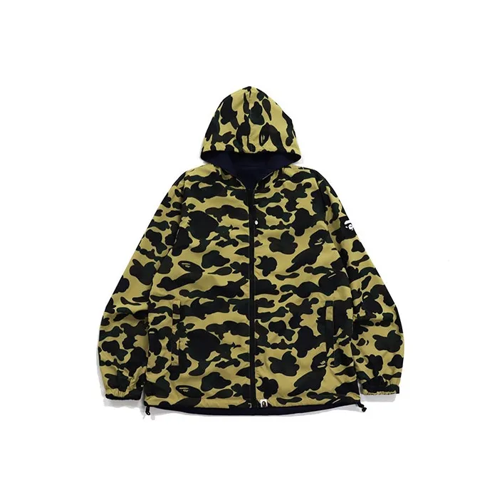 Bape 1st Camo Reversible Hoodie Jacket-3