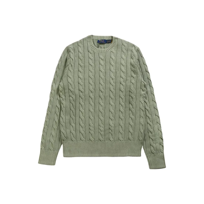 Polo Ralph Lauren Cable Knit Crewneck Jumper-0