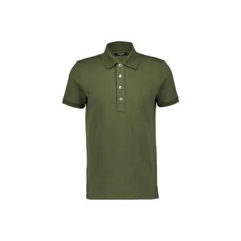 BALMAIN Jacquard Monogram Polo Shirt