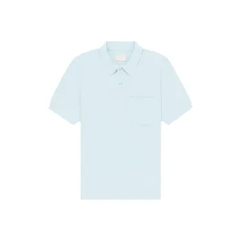 AIME LEON DORE FW24 Polo Shirt Unisex Light Blue