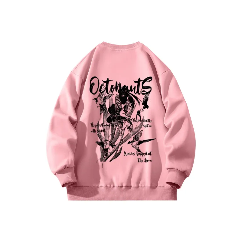 Small Columns Under The Sea Sweatshirt Unisex-15