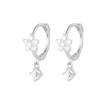 KEMLAIDA 999 Fine Silver Earrings Women's