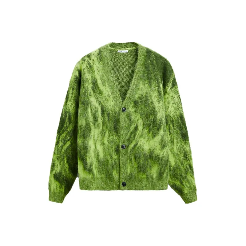 ZARA Sweaters Men Apple Green-0