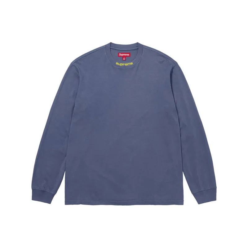 Supreme Embroidered Collar L/S Top-6