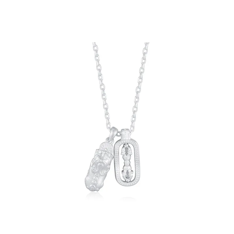SHUIBEI 999 Fine Silver Necklaces Women's-0