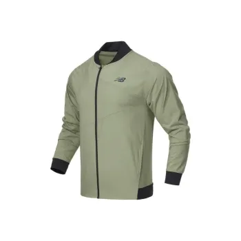 New Balance Jackets Men Green