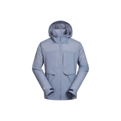 SALOMON Jacket Unisex Granite Blue