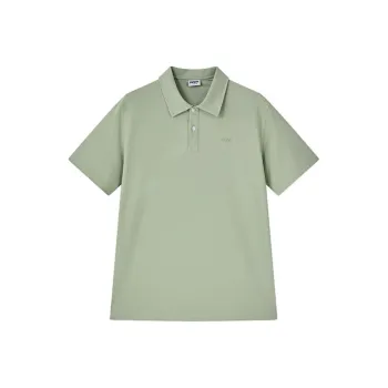 PONY Polo Shirt Men's Gray Green
