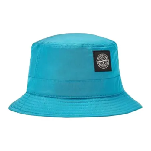 STONE ISLAND Polyamide Bucket Hats Men's Blue
