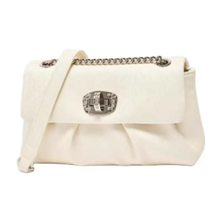 Three Blessings PU Shoulder Bag Medium Size Women's Multicolor-1