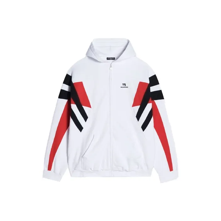 Balenciaga Sporty B Zip Up Tracksuit Hoodie-0