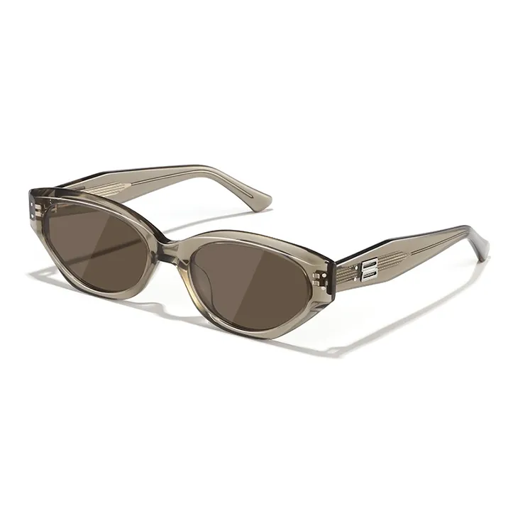 BERTHA Plate Frame Cat Eye Sunglasses Unisex-7