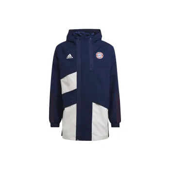 Adidas Bayern Munich Jacket Men's Dark Blue