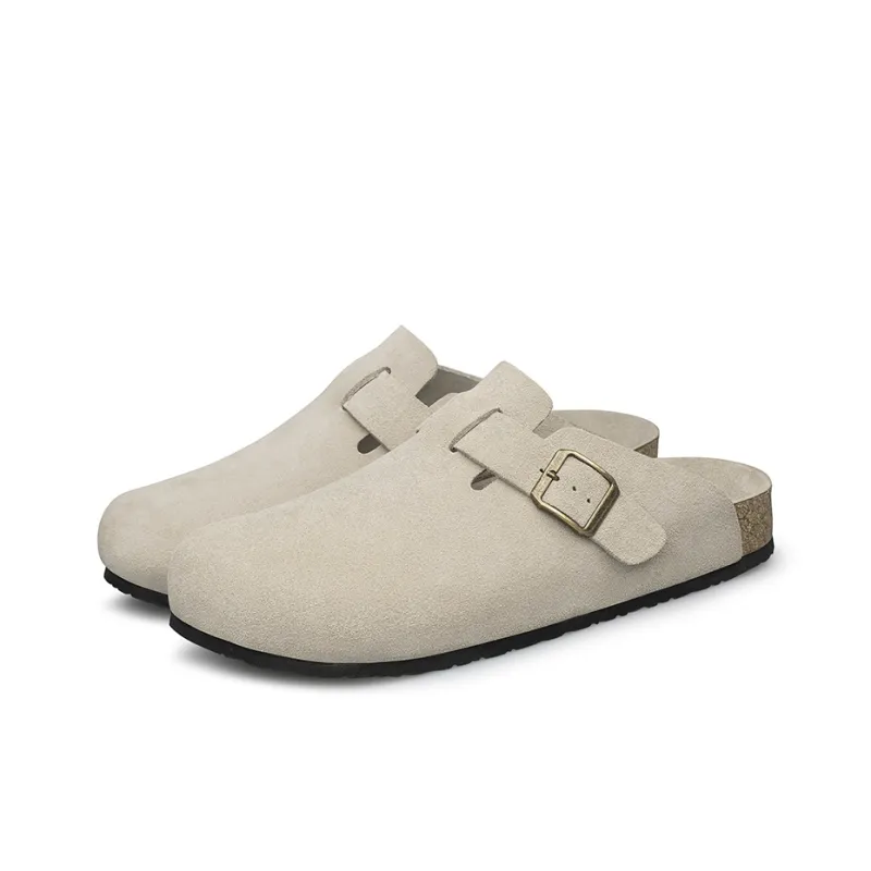 VAEL Rubber Sole Quiet Abrasion Resistant Closed Toe Slippers Unisex-12