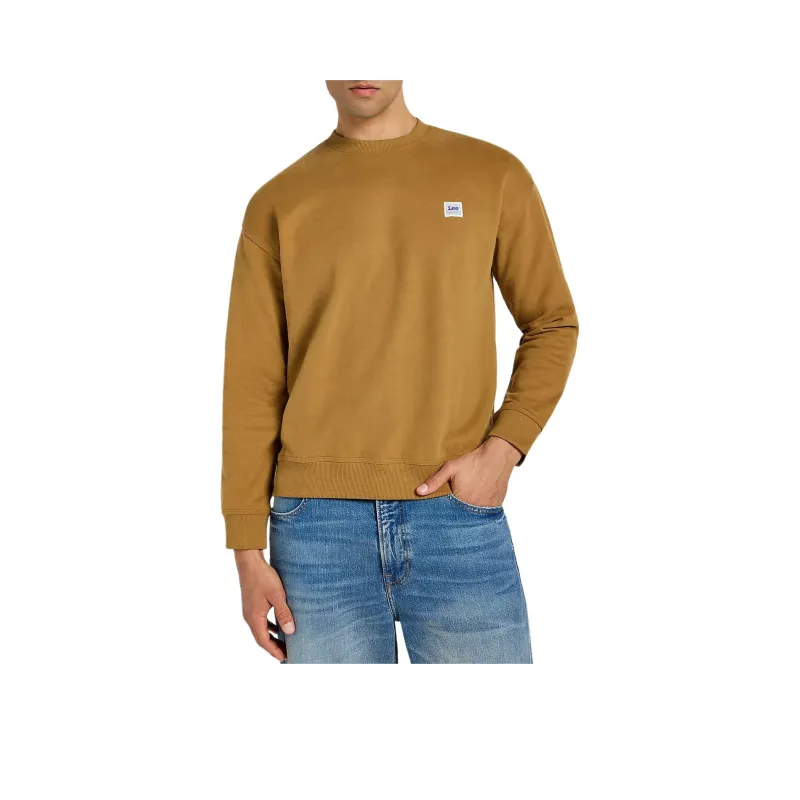 Lee Sweatshirt Unisex Ginger Yellow-0