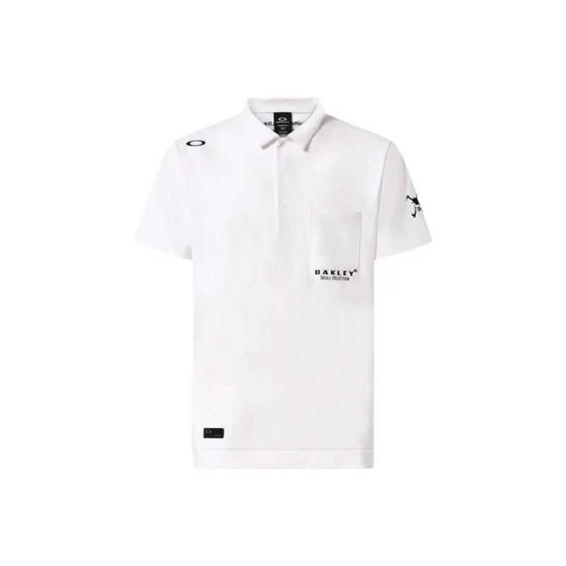 Oakley Polo Shirts Men White-0