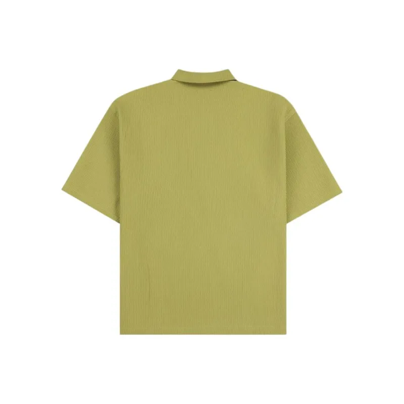 PLEASURES Electron Zip Polo-1