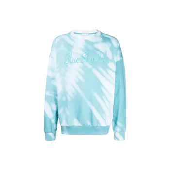 Blue Sky Inn Logo embroidered Cotton Sweatshirt