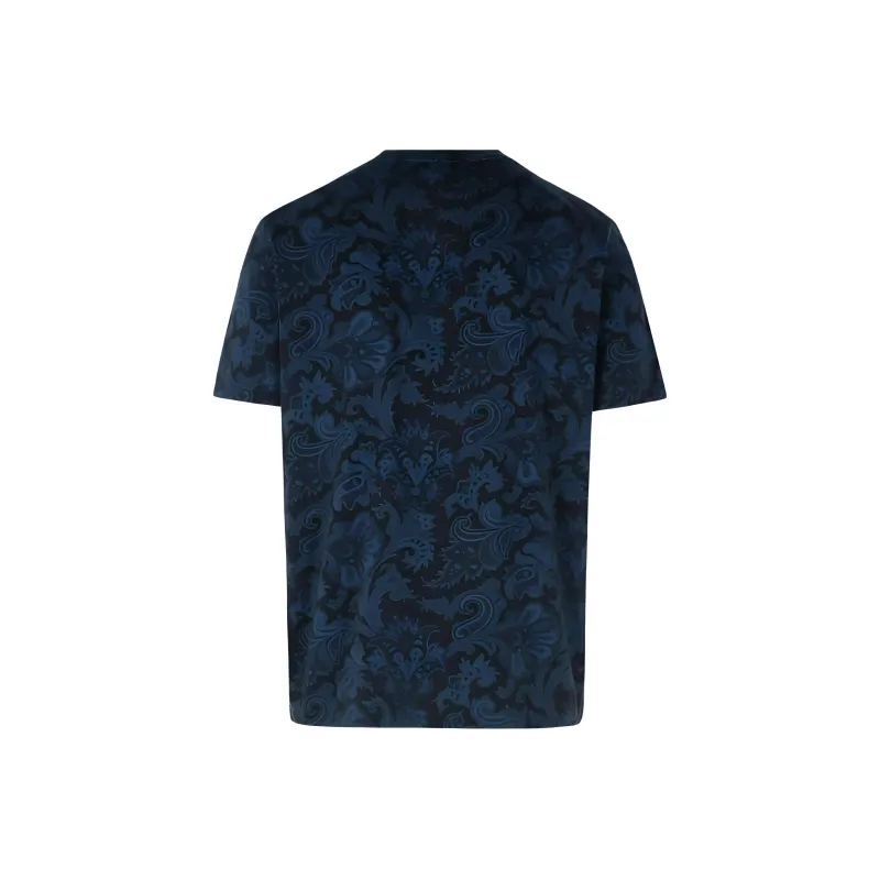 ETRO Paisley Printed Roundneck T Shirt-1