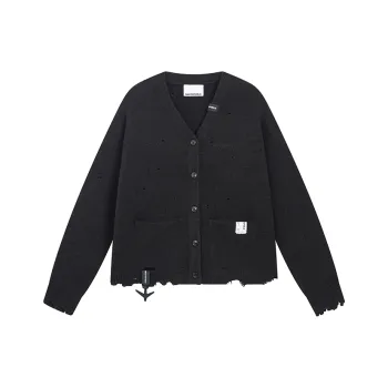 SMILEREPUBLIC TORN TO MAKE OLD SWEATERS Sweater Unisex