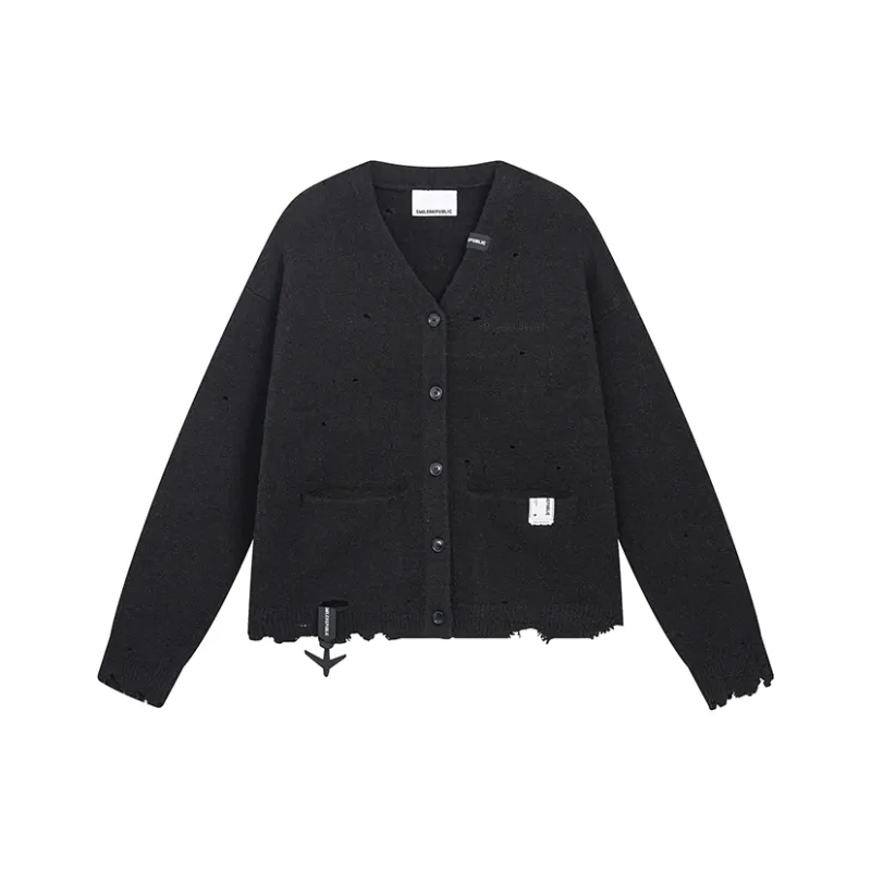 SMILEREPUBLIC TORN TO MAKE OLD SWEATERS Sweater Unisex-0