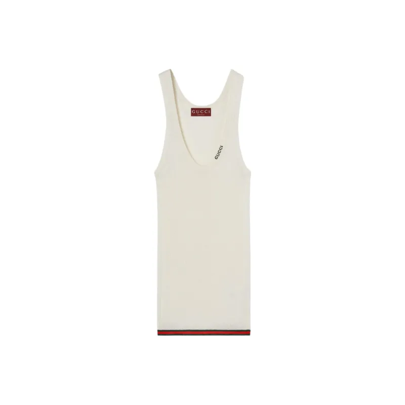 GUCCI Rib Tank Top-0