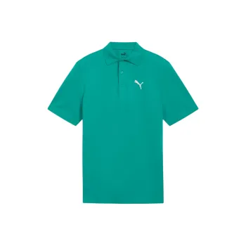 PUMA Essential Pique Polo Shirt Men Shiny Green