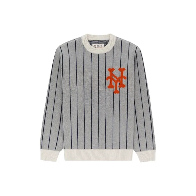 AIME LEON DORE X New York Mets Pinstripe Sweater-0