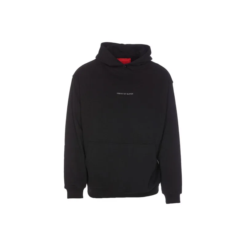 Vision Of Super Military Skull Printed Long Sleeved Hoodie-0