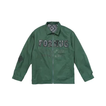 FORHUG Jackets Unisex Green