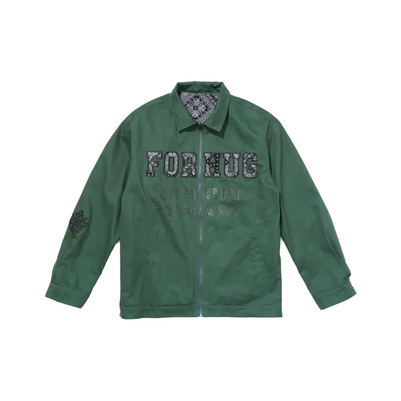 FORHUG Jackets Unisex Green-0