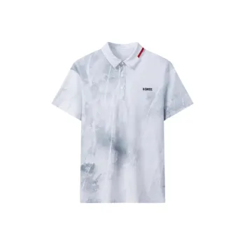 KSWISS Polo Shirt Men's Gray White