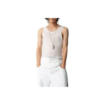 Ann Demeulemeester Dirk Tank Top Tank Tops Men's White