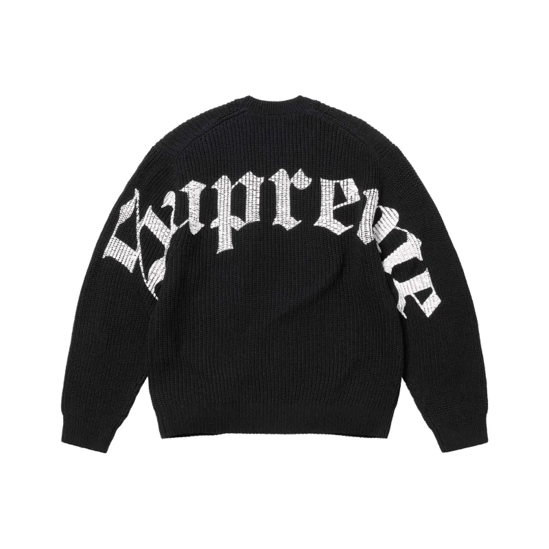 Supreme Old English Printed Sweater-2