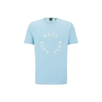 HUGO BOSS T Shirts Men Light Blue