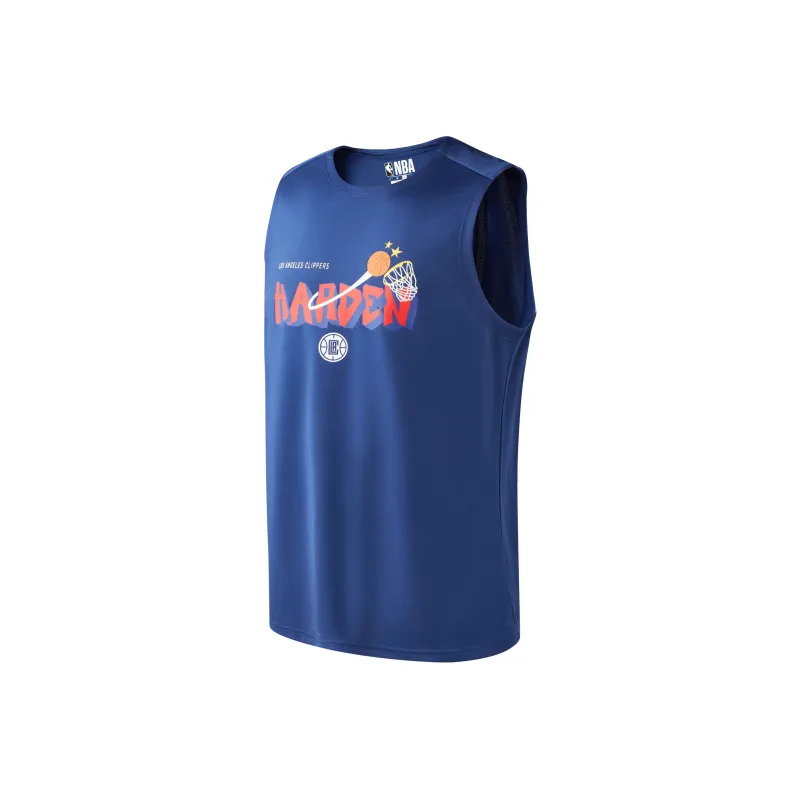 NBA Series Of 100% Hits Tank Tops Unisex Blue-0